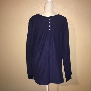 Mossimo Supply Co. Blue long sleeve T-shirt